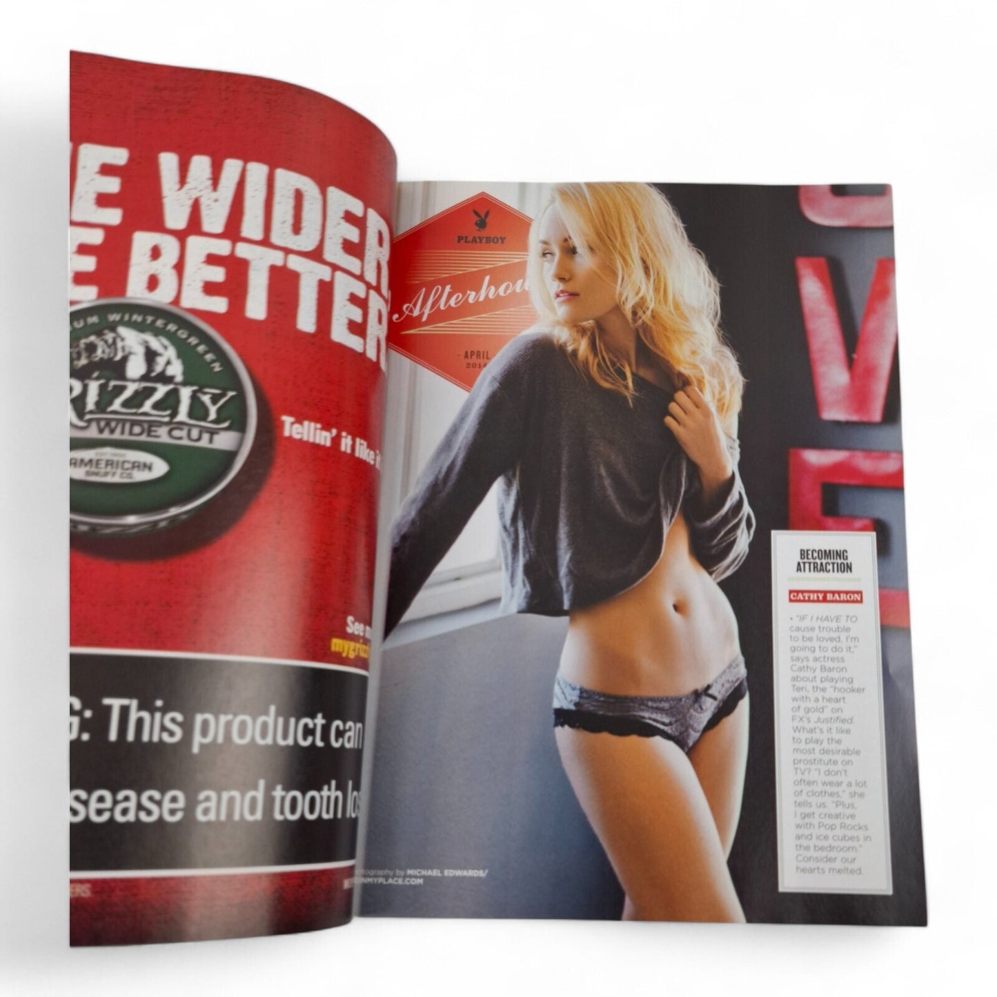 Playboy Magazine April 2014 Sex and Music Cover COMPLETE