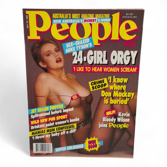 Australian People Magazine July 1989 Lynda Montague