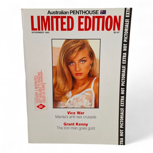 Australian Penthouse Magazine - Limited Edition November 1993 Melissa Messina