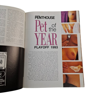 AUSTRALIAN PENTHOUSE Magazine January 1993 Isabel Monro