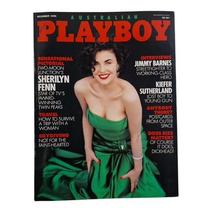 Australian Playboy Magazine December 1990 Sherilyn Fenn / Niki Ioannou