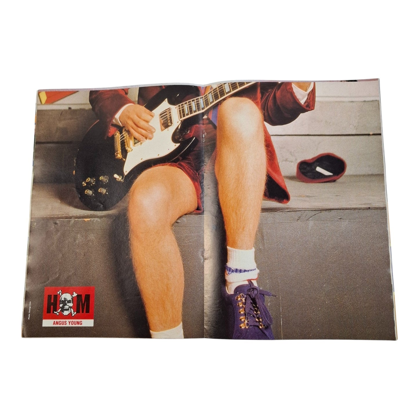 Hot Metal #19 Magazine September 1990 Anthrax - Megadeath - AC/DC