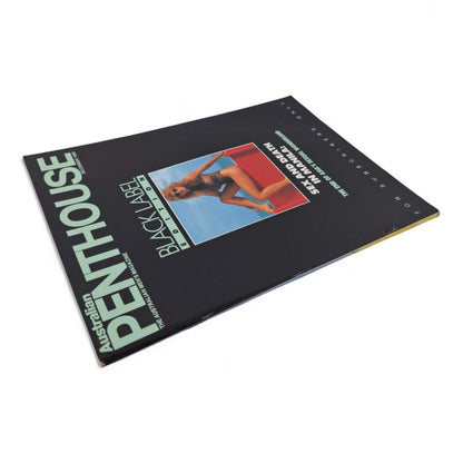 AUSTRALIAN PENTHOUSE Men's Magazine Black December 1990 Debbie Joel