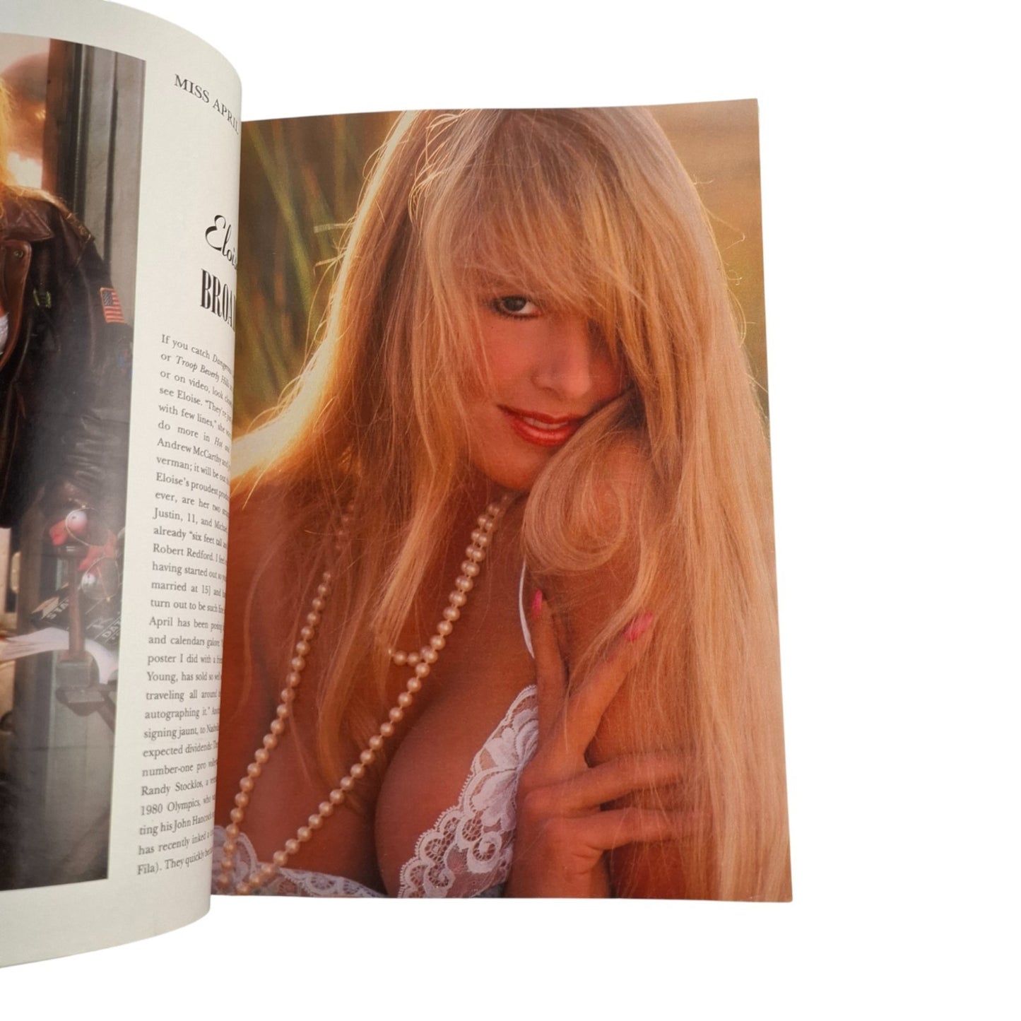 Playboy Magazine Playmate Review -Fifth Annual Roundup 1989