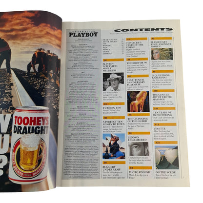 Australian Playboy Magazine February 1989 Tina Martin EXCELLENT ALT. Cover