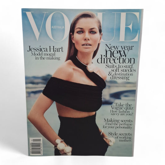 Vogue Australia Magazine January 2014 Jessica Hart Cover EXCELLENT