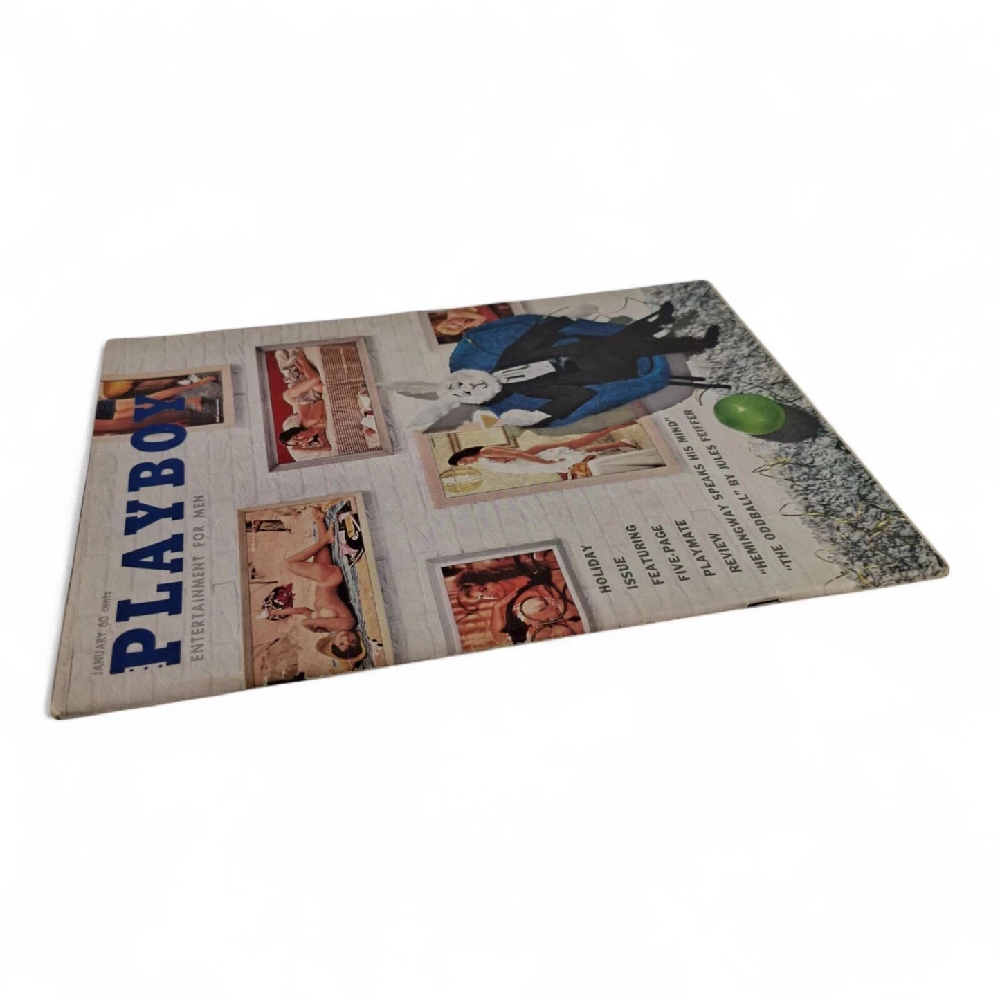 PLAYBOY MAGAZINE Holiday Issue 1961 Complete