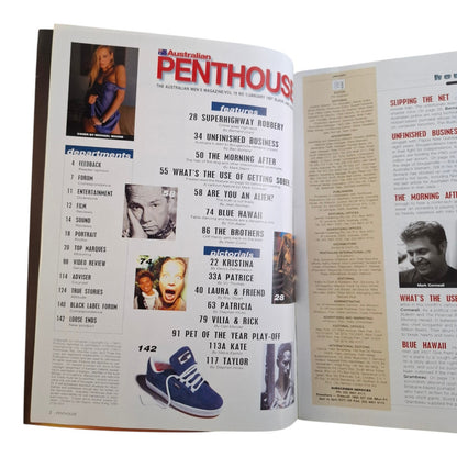 Australian Penthouse Magazine January 1997 Patricia Chapin