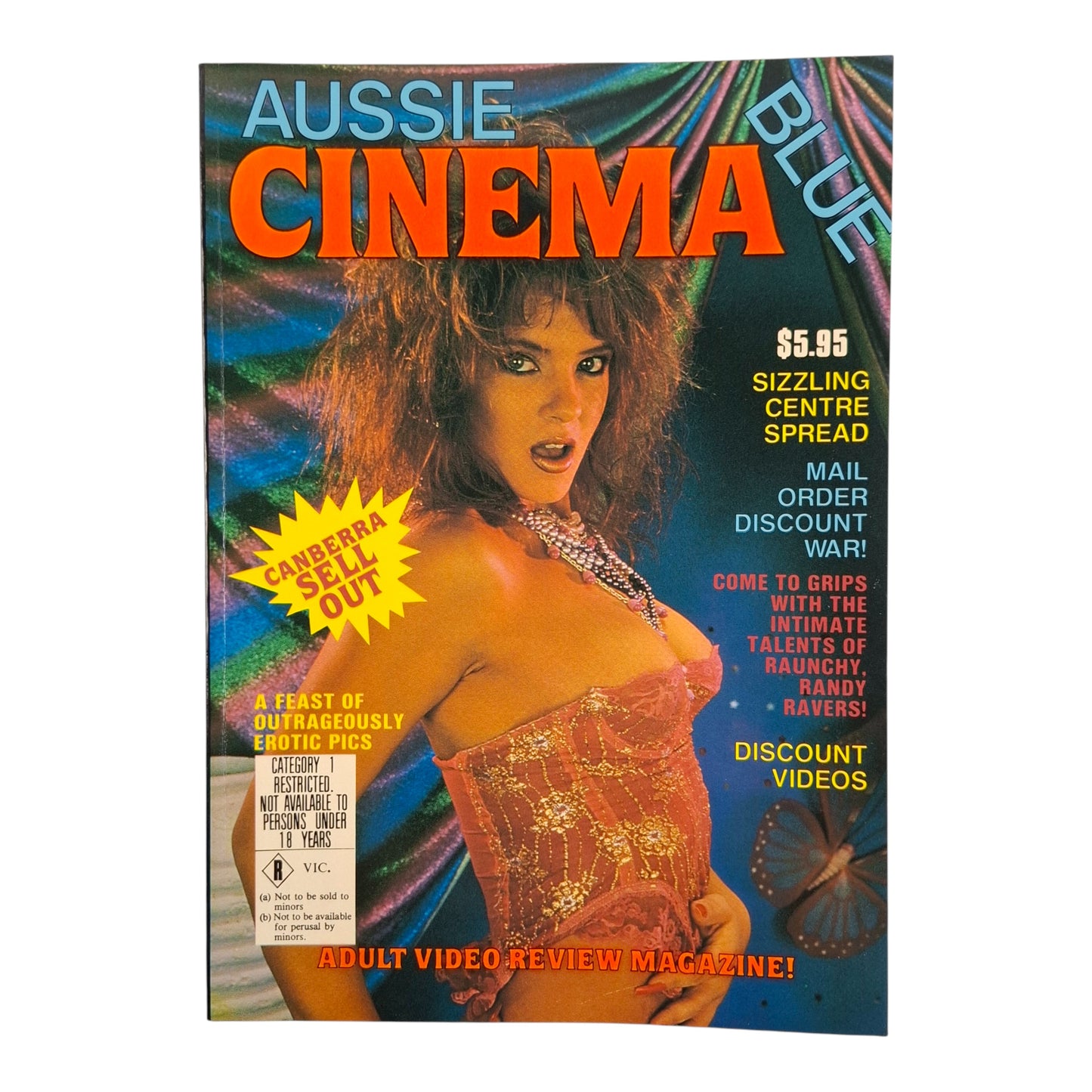 Australian Cinema Blue Adult Review Magazine