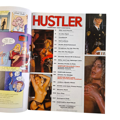Australian Hustler Magazine February 1997 Vol. 2 No. 2 Woody Allen / Celeste Venus